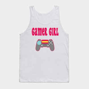 Gamer Girl Gaming Game Iconic Tank Top